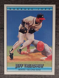 1992 Donruss #324 Jeff Treadway