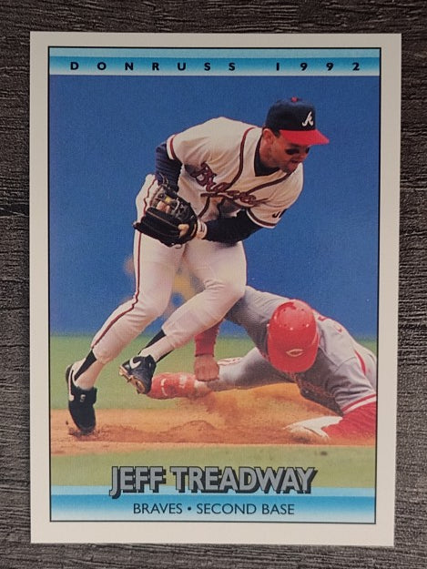 1992 Donruss #324 Jeff Treadway