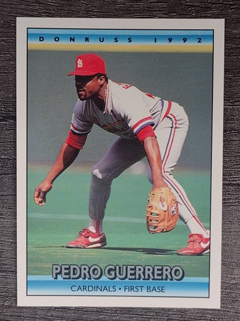 1992 Donruss #158 Pedro Guerrero
