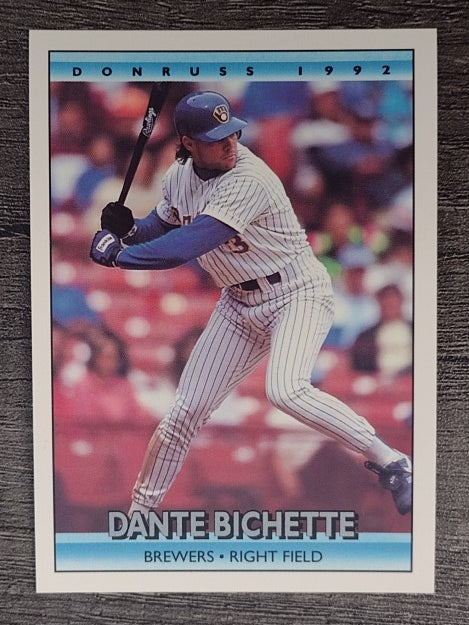 1992 Donruss #347 Dante Bichette