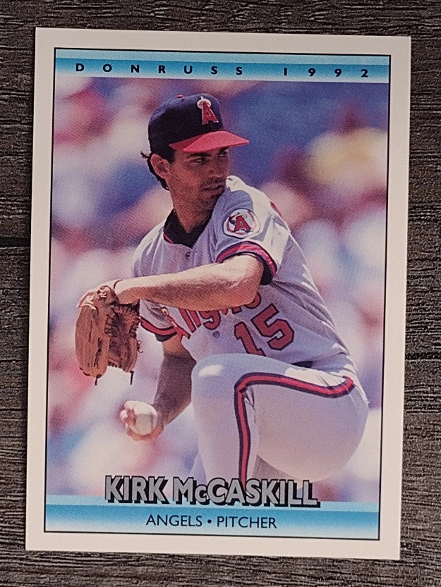 1992 Donruss #340 Kirk McCaskill