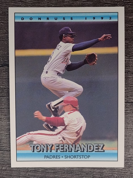 1992 Donruss #362 Tony Fernandez