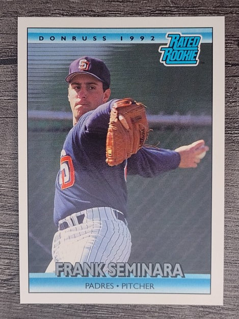 1992 Donruss #10 Frank Seminara RR RC