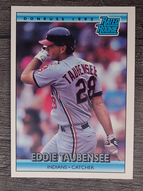 1992 Donruss #18 Eddie Taubensee RR RC