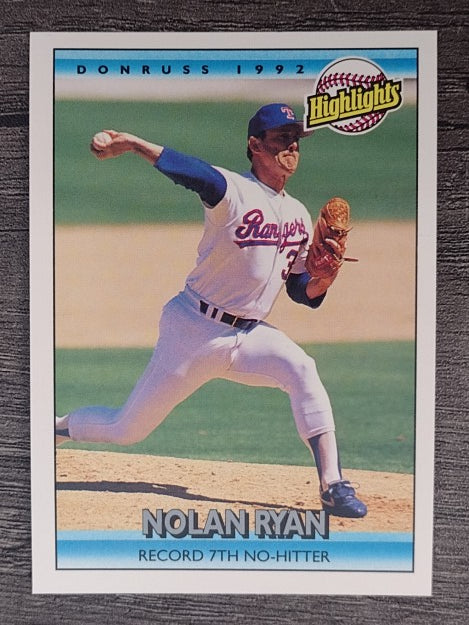 1992 Donruss #154 Nolan Ryan HL