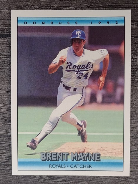 1992 Donruss #265 Brent Mayne