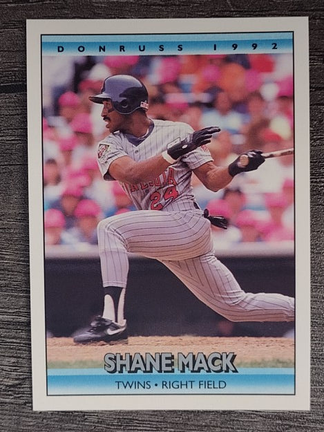 1992 Donruss #345 Shane Mack