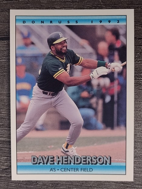 1992 Donruss #311 Dave Henderson