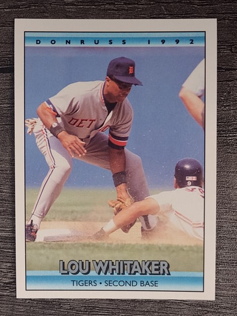 1992 Donruss #285 Lou Whitaker