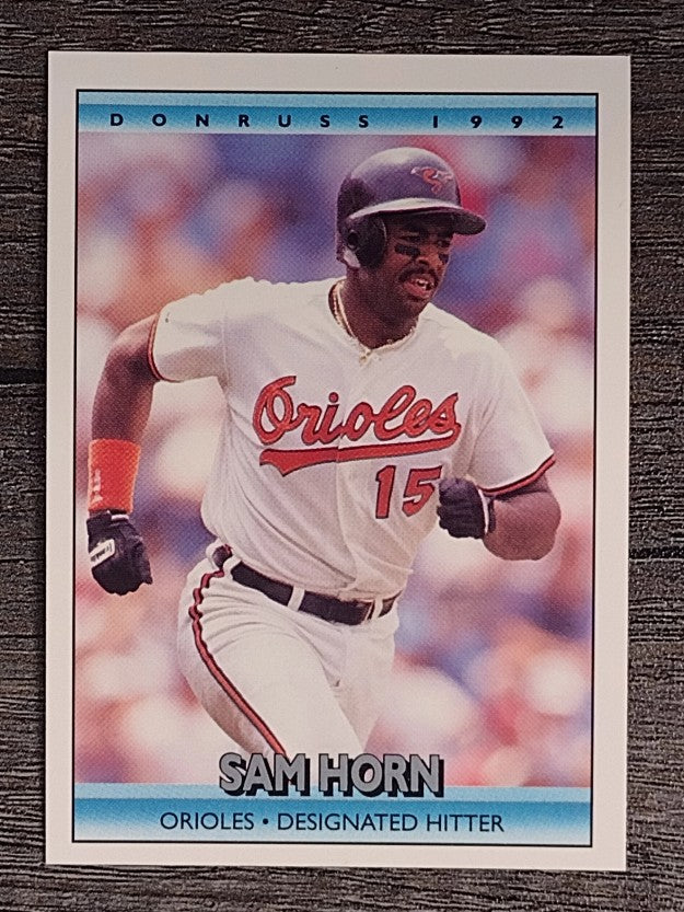 1992 Donruss #278 Sam Horn