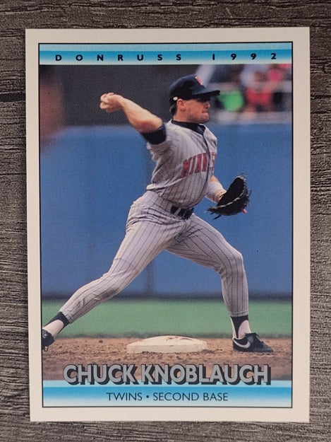 1992 Donruss #390 Chuck Knoblauch