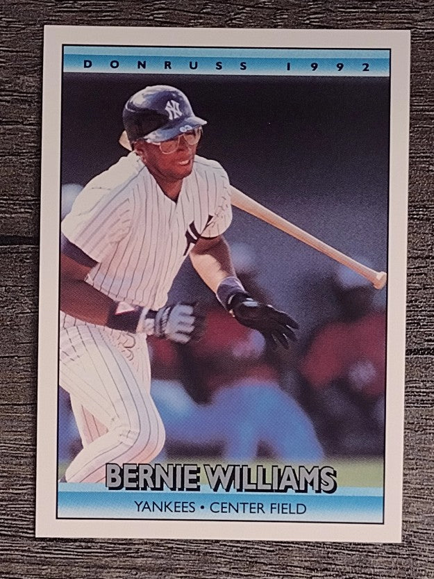 1992 Donruss #344 Bernie Williams