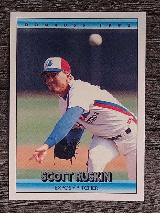 1992 Donruss #394 Scott Ruskin
