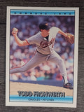 1992 Donruss #317 Todd Frohwirth