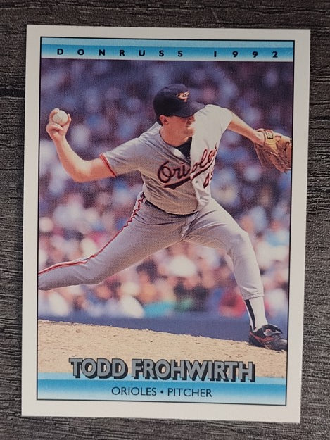 1992 Donruss #317 Todd Frohwirth