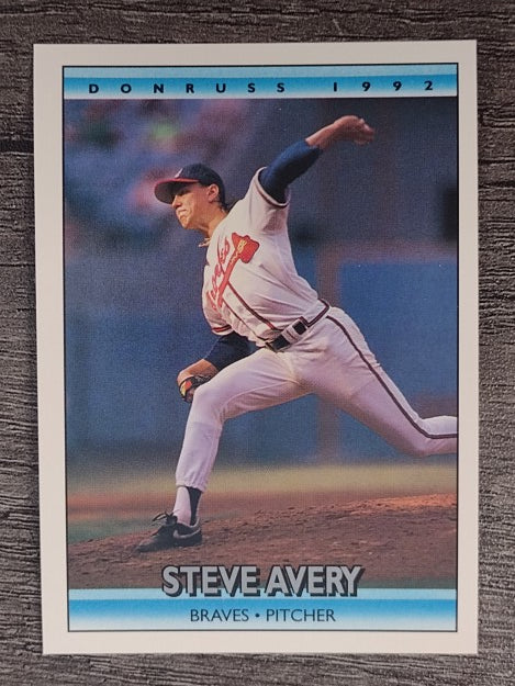 1992 Donruss #81 Steve Avery