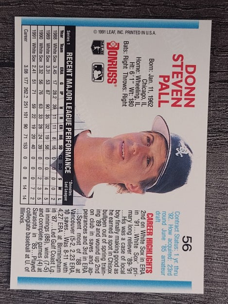 1992 Donruss #56 Donn Pall