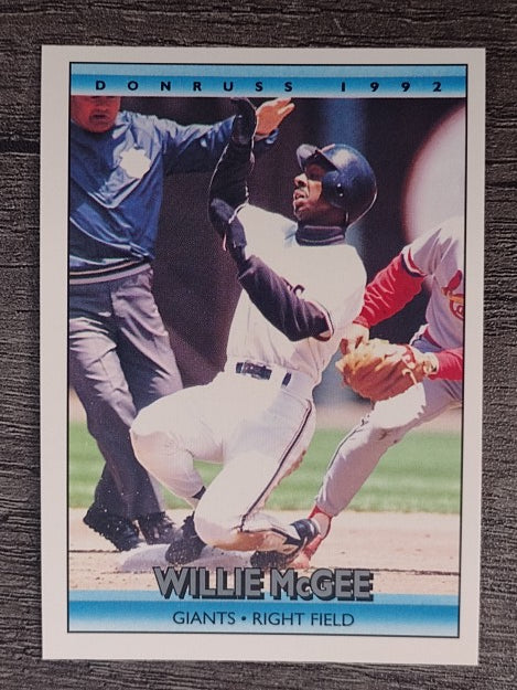 1992 Donruss #60 Willie McGee