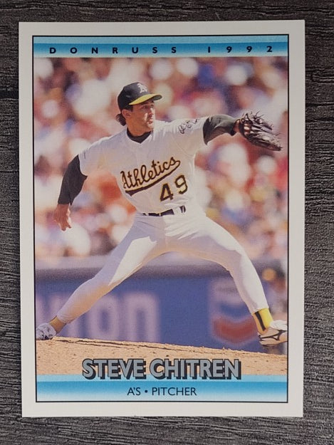 1992 Donruss #385 Steve Chitren