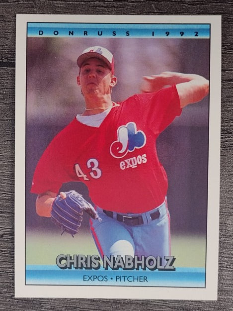1992 Donruss #170 Chris Nabholz