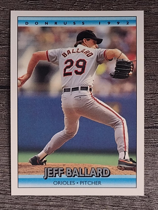 1992 Donruss #74 Jeff Ballard
