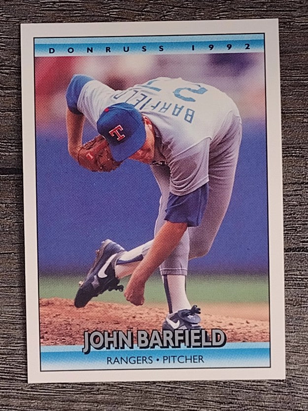 1992 Donruss #168 John Barfield