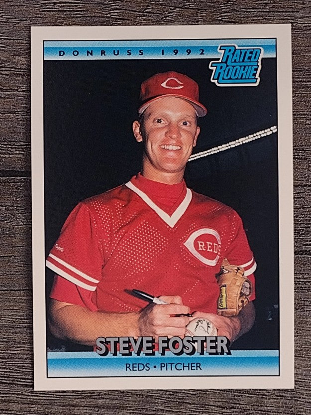 1992 Donruss #420 Steve Foster RR