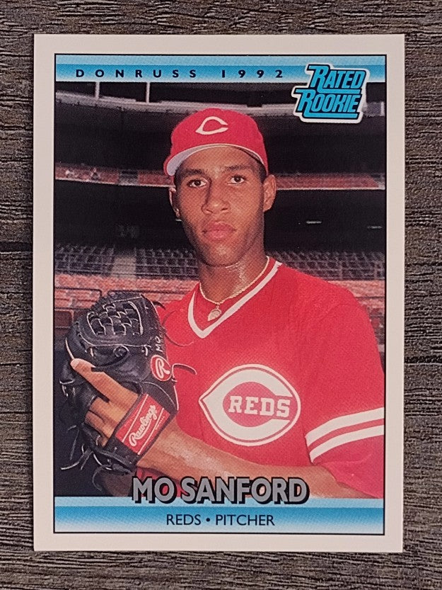 1992 Donruss #417 Mo Sanford RR