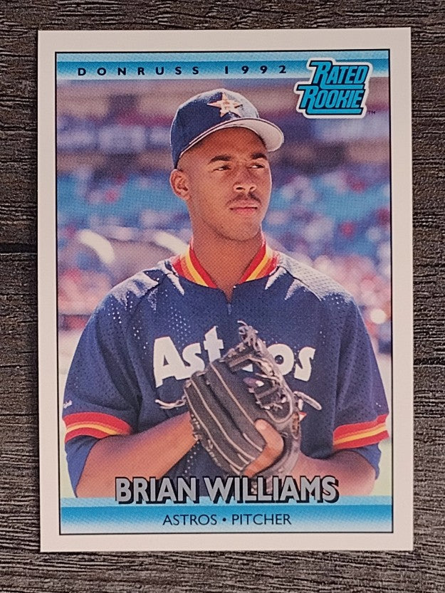 1992 Donruss #416 Brian Williams RR RC