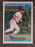 1992 Donruss #412 Rey Sanchez RR RC