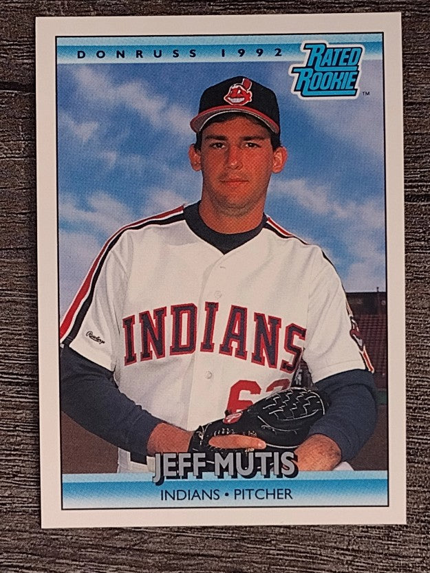 1992 Donruss #411 Jeff Mutis RR