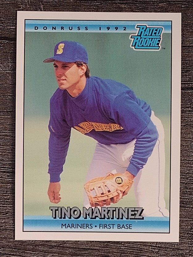 1992 Donruss #410 Tino Martinez RR