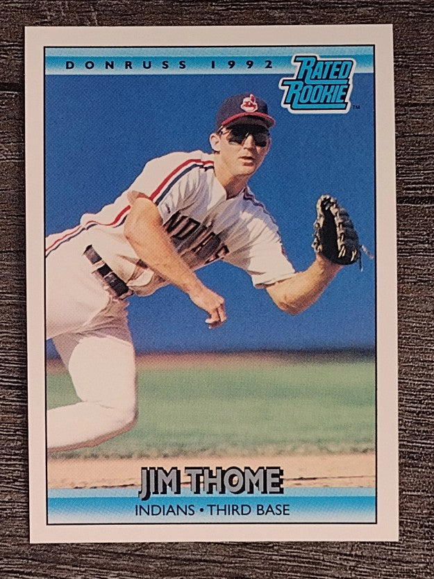 1992 Donruss #406 Jim Thome