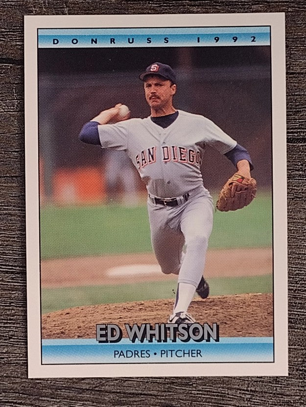 1992 Donruss #380 Ed Whitson