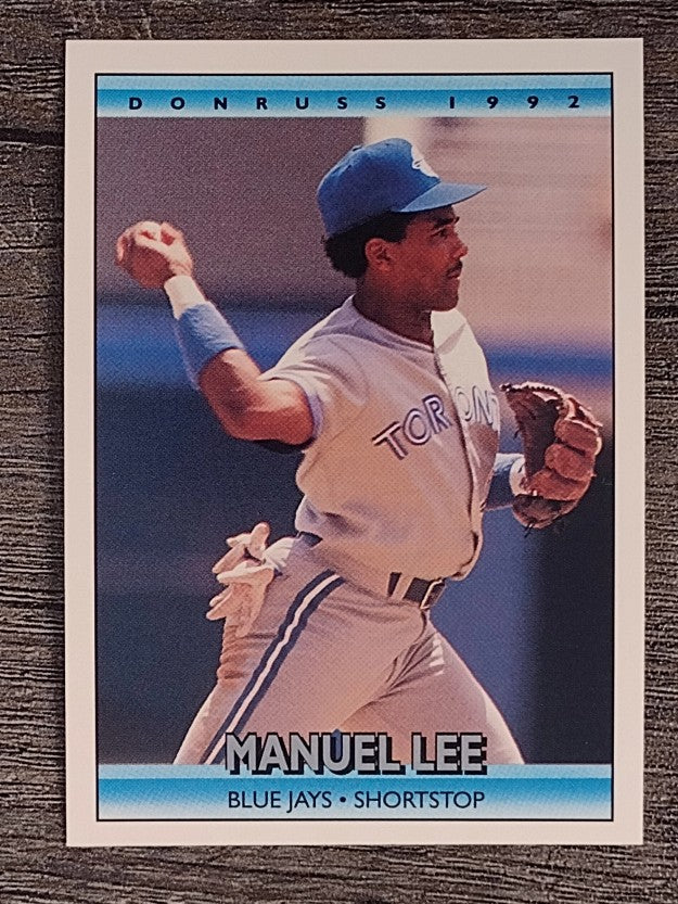 1992 Donruss #499 Manuel Lee