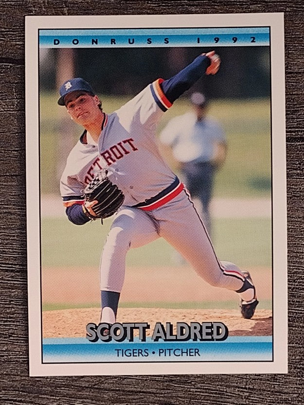 1992 Donruss #486 Scott Aldred