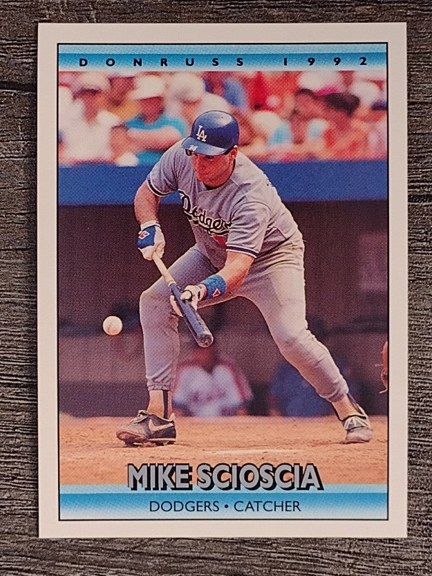 1992 Donruss #480 Mike Scioscia