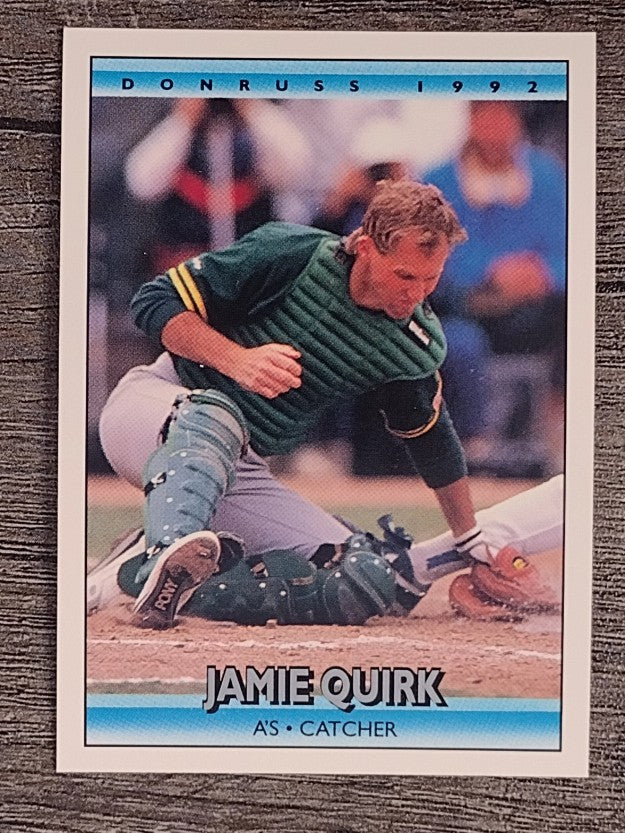 1992 Donruss #472 Jamie Quirk