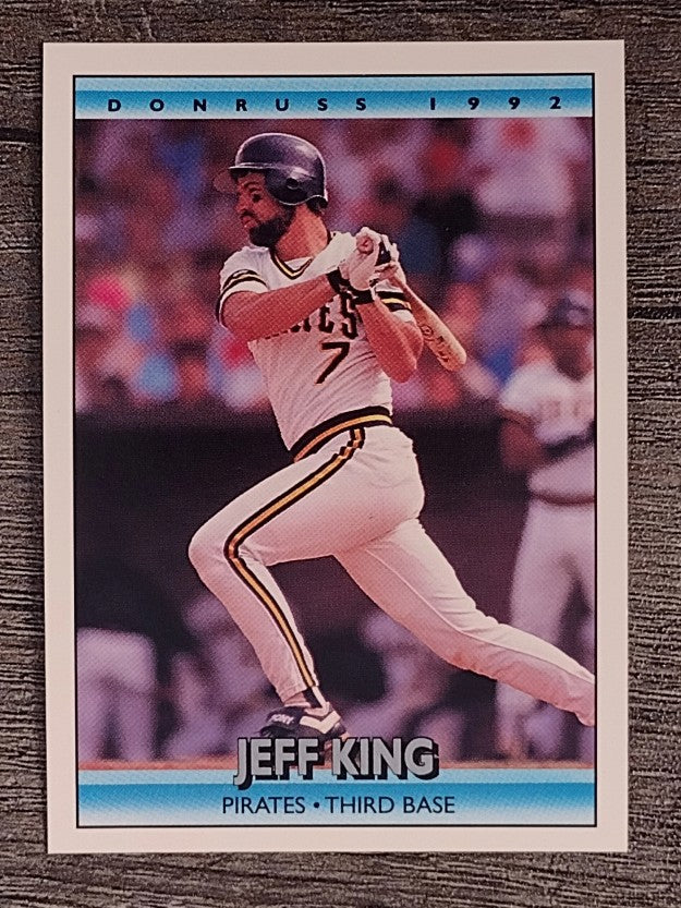 1992 Donruss #468 Jeff King