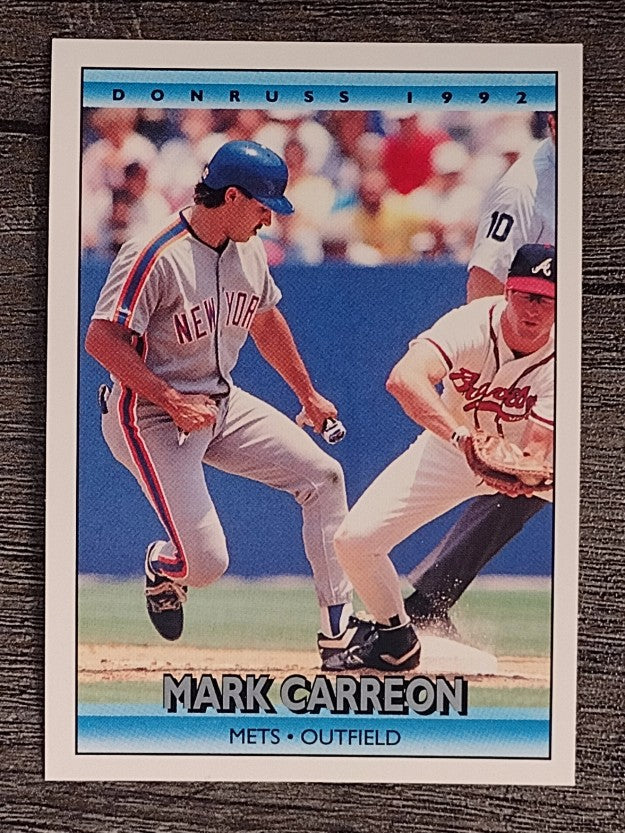 1992 Donruss #465 Mark Carreon