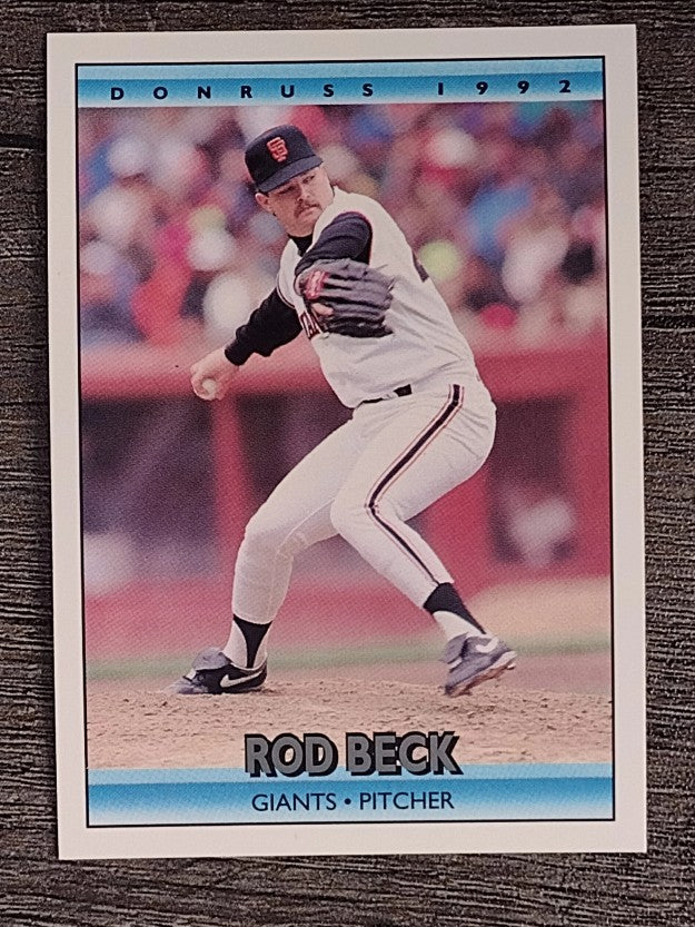 1992 Donruss #461 Rod Beck RC