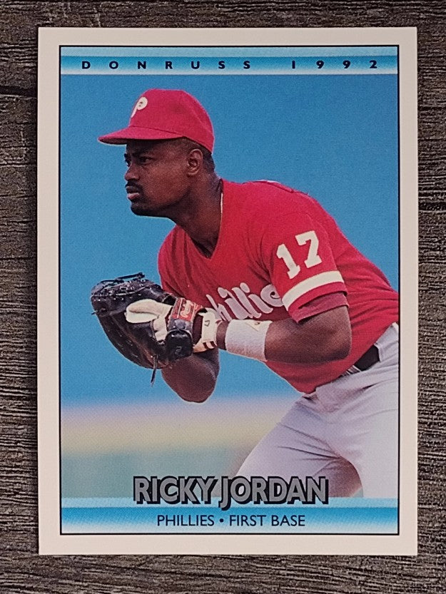 1992 Donruss #458 Ricky Jordan