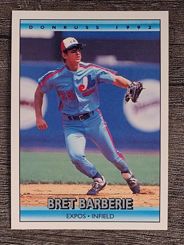 1992 Donruss #449 Bret Barberie