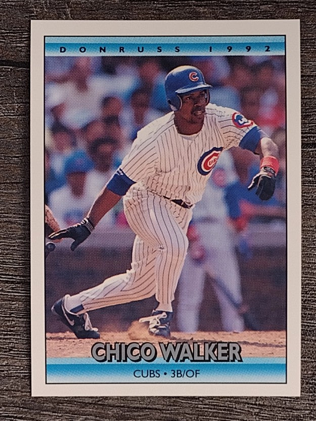 1992 Donruss #439 Chico Walker