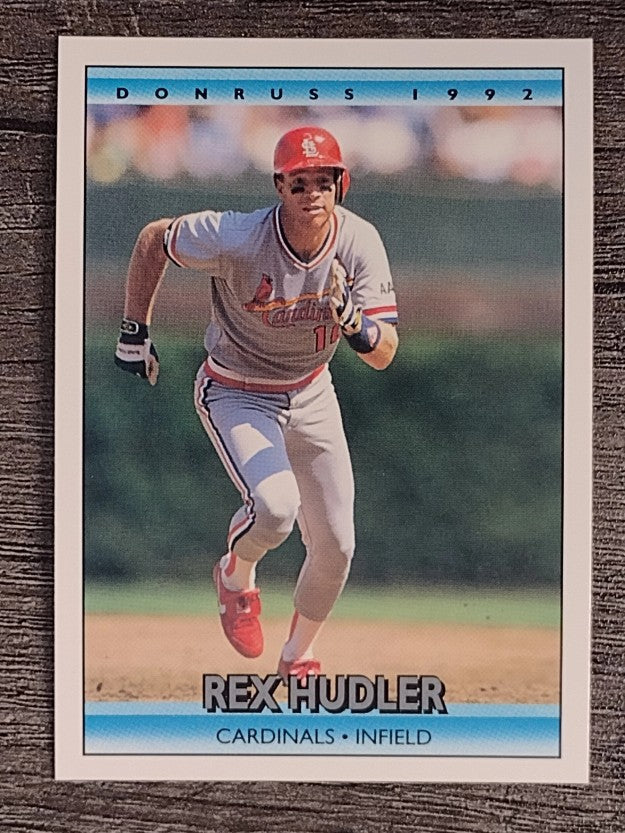 1992 Donruss #438 Rex Hudler