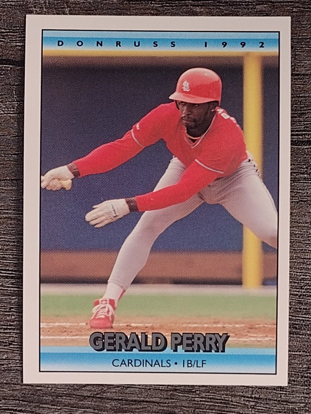 1992 Donruss #634 Gerald Perry
