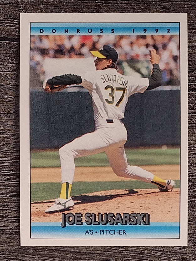 1992 Donruss #626 Joe Slusarski