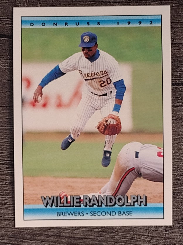 1992 Donruss #625 Willie Randolph