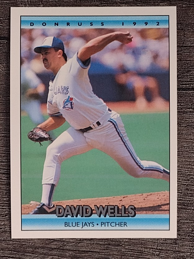 1992 Donruss #620 David Wells UER