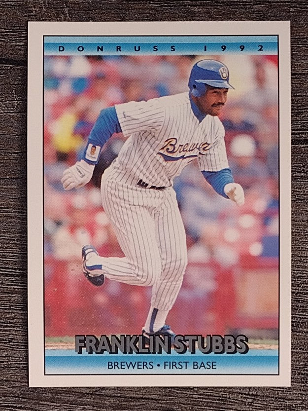1992 Donruss #618 Franklin Stubbs